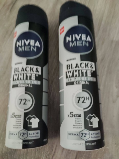 2 darab Nivea men black & dezodor