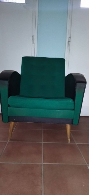 2 darab Retro Fotel Antik Dizájn Fotel Klubfotel Fotel