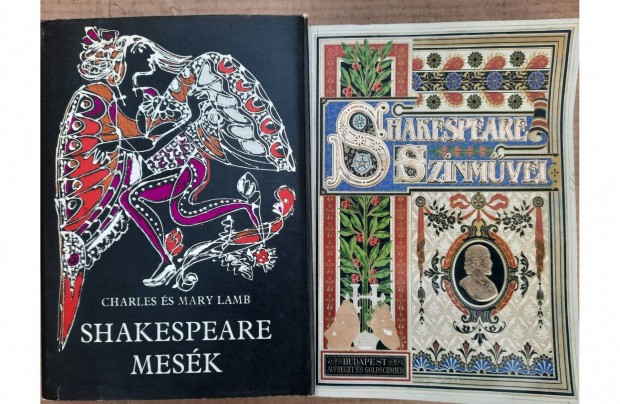 2 darab, Shakespeare műveit tartalmazó könyv eladó