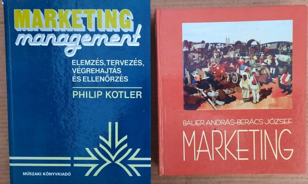 2 darab marketing témájú könyv eladó