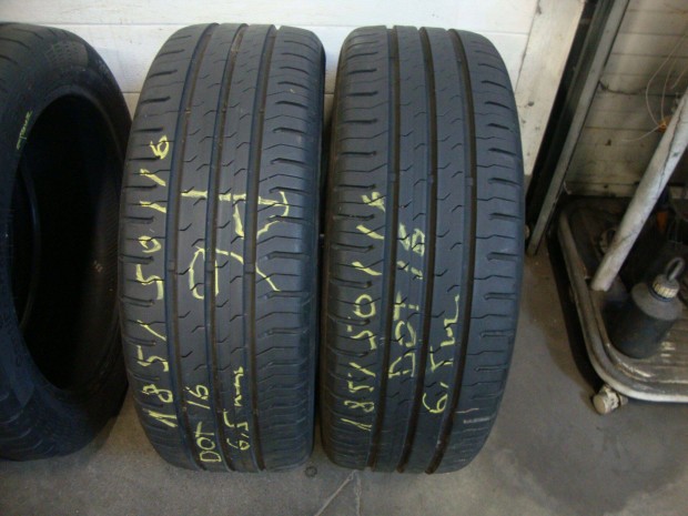 2 db 185/50R16 H Continental Ecocontact5 nyri gumi