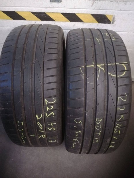 2 db 225/45R17 91W Hankook Ventus S1 Evo nyri gumi