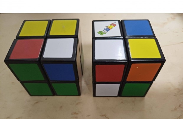2 db 2 x 2 Rubik kocka