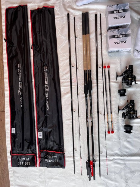 2 db 330-as 120 gr-os feeder bot + 2 db 40-es ors� �j elad�