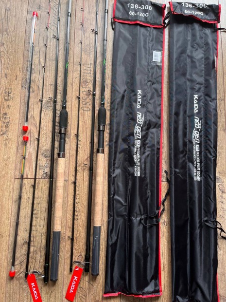 2 db 3 m-es 120 gr-os feeder bot �j elad�