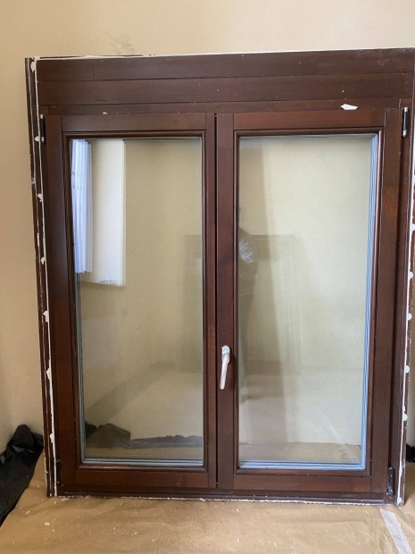 2 db Bontott fa hromrteg ablak 163 x 136