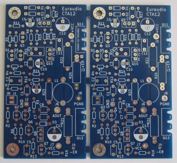 2 db CTA12 50 Wattos audiofil erst ptkszlet NYK + alkatrszek