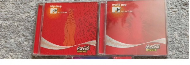 2 db Coca cola cd world pop, hip hop