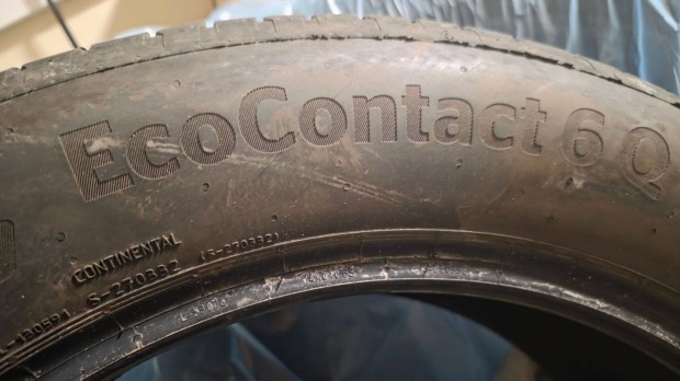 2 db Continental Ecocontact 6Q R19 255/50 V XL nyri gumi, hasznlt