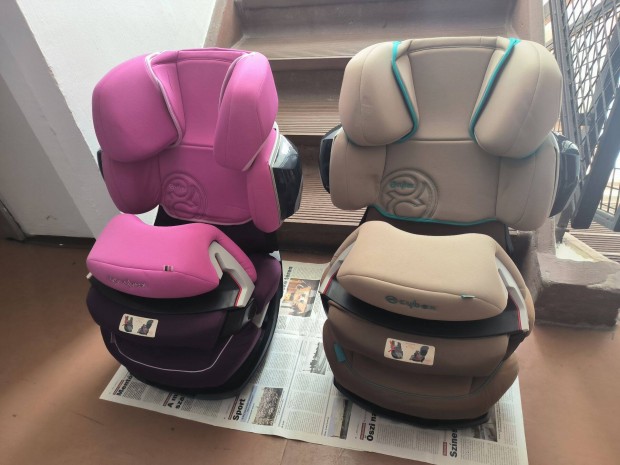 2 db Cybex Pallas 2 isofixes gyermekülés 9-36 kg