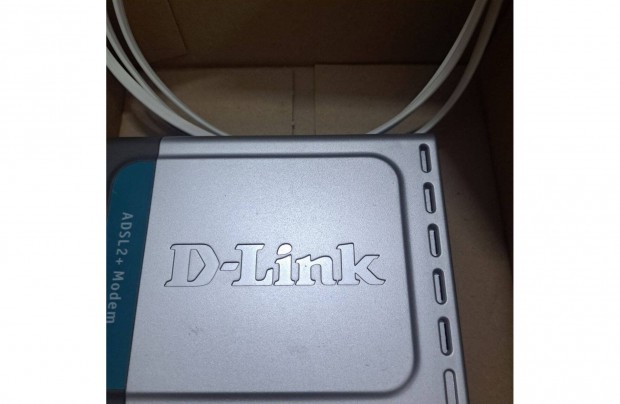 2 db D-Link, ADSL modem, ingyen