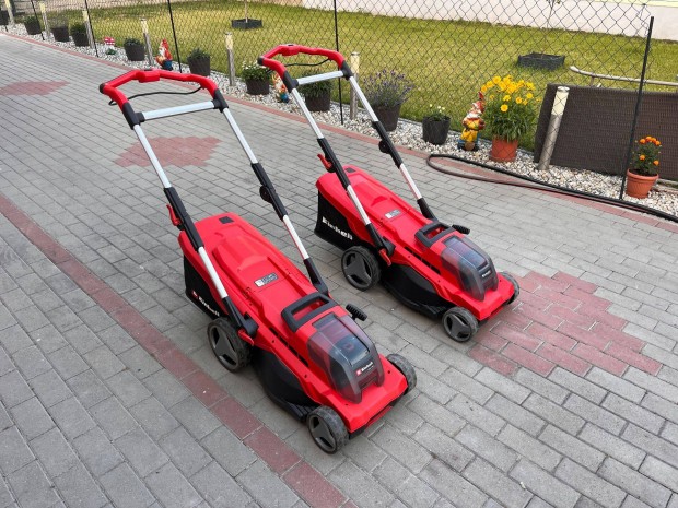2 db Einhell akkumulátoros fűnyíró Az ár 2 darabra értendő