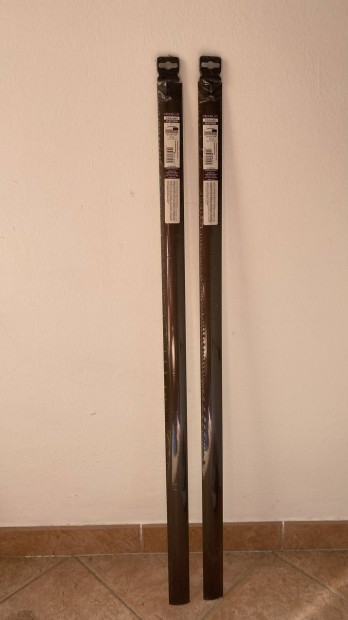2 db Eloxált matt bronz aluminium öntapadós burkolatváltó 40mm*0,9m