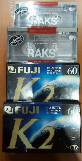 2 db Fuji K2 60 s 2db Raks ED-X 60