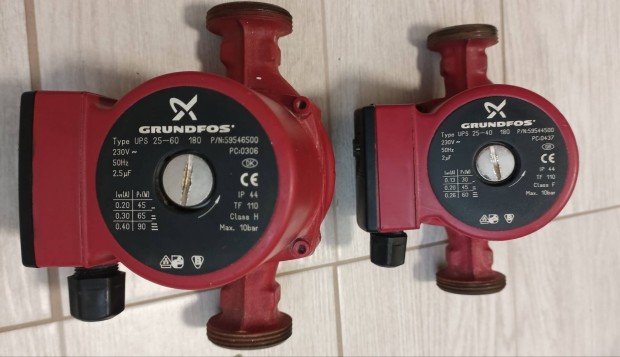 2 db Grundfos keringet szivatty