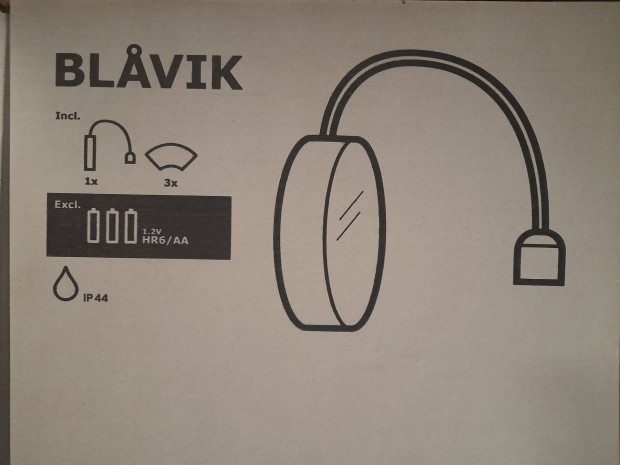 2 db IKEA Blavik lmpa tkrrel IP44