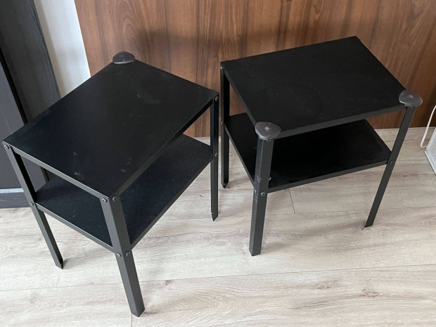 2 db IKEA jjeliszekrny, fekete, 37x28 cm fm sztszerelhet szekrny