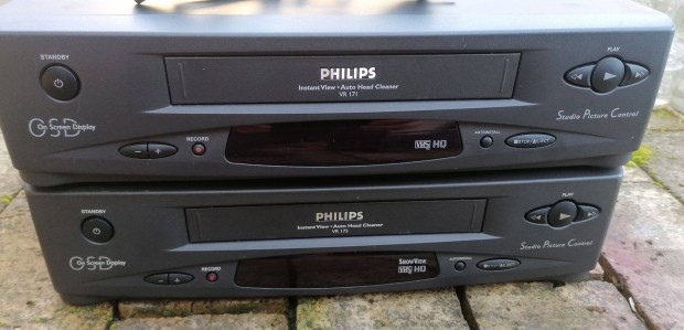 2 db Philips videomagn