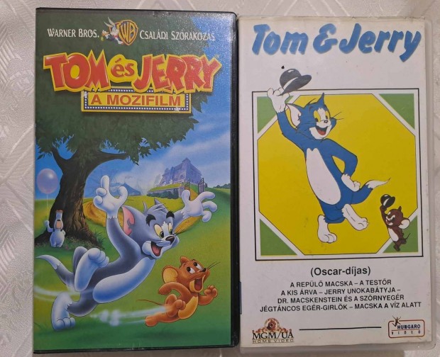 2 db Tom s Jerry VHS