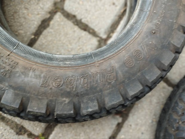 2 db Vee Rubber 3.50-8 45J motorkerékpár robogó gumiabroncs