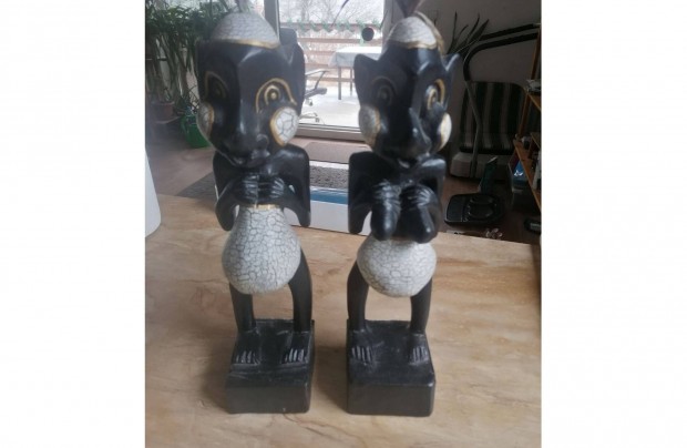2 db afrikai termékenységi szobor eladó!