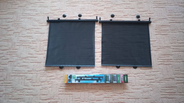 2 db autós napellenző, napvédő roló 53 cm