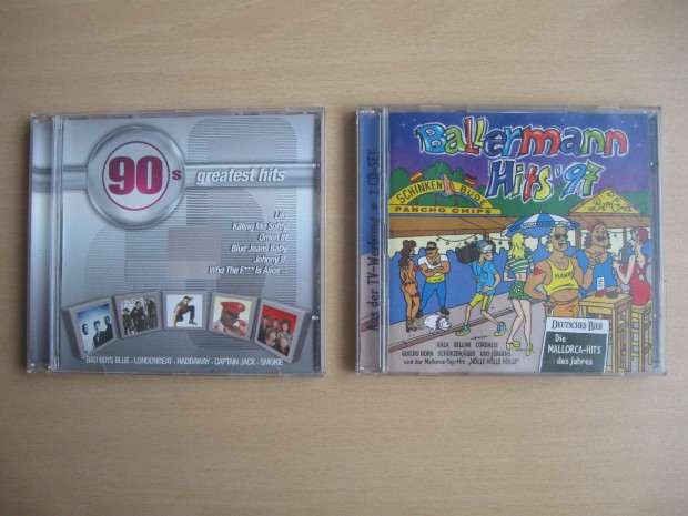 2 db disco vlogats CD (1990 s '97)