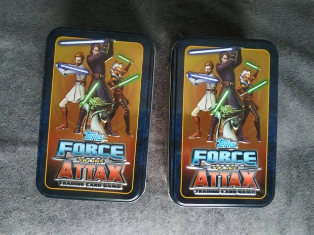 2 db fmdobozban lv Topps Star Wars Force Attax krtyk