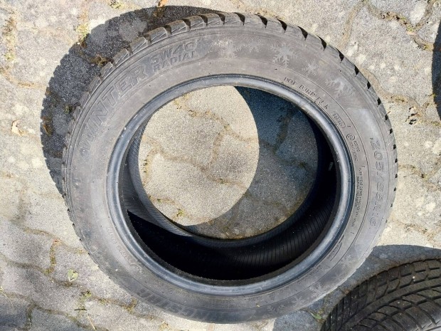 2 db használt téli abroncs, Kingstar 205/55 R16 94 H