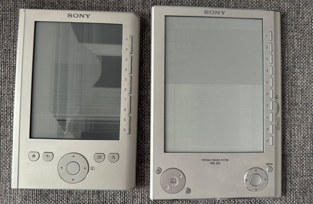 2 db hibs Sony Prs 505 s 300 ebook ereader olvas elad