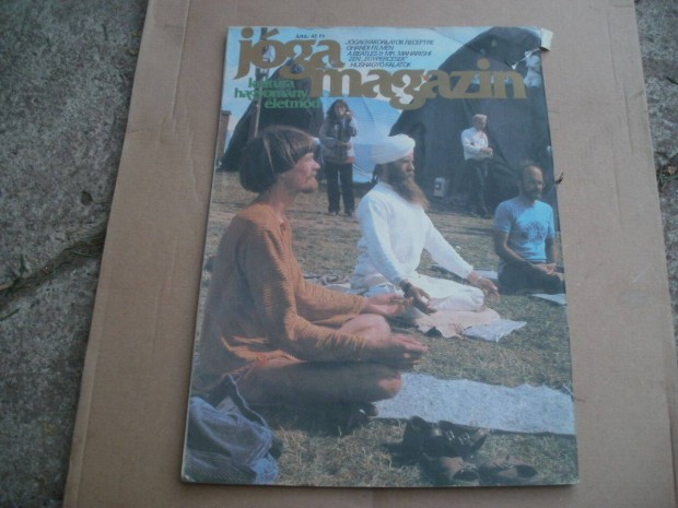 2 db jóga magazin 1980 as évek debreceni átadás v. posta