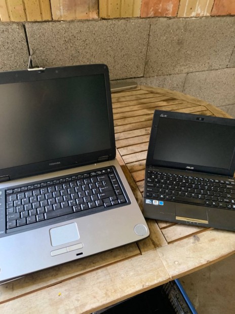 2 db laptop! (Toshiba+Asus)