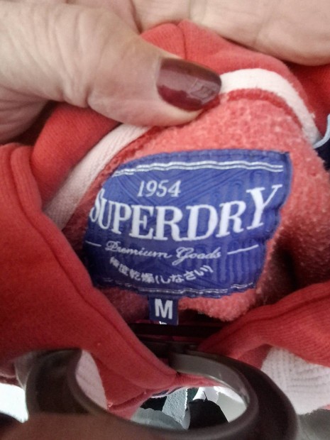 2 db mrks meleg kapucnis fels Superdry  Heavy tools 