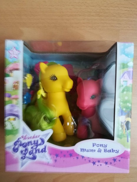 2 db os pony land jtk pony lovas figurk kiegsztkkel 1300 Ft