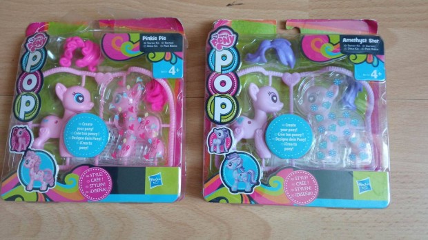 2 db pop pony összerakható figura bontatlan csomag együtt 1000 Ft