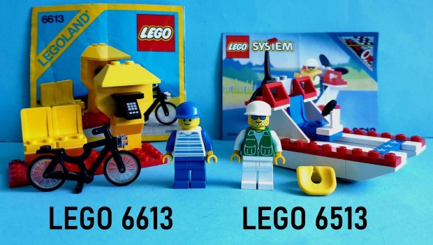 2 db rgi LEGO: 6613 Telephone Booth, 6513 Glade Runner, tmutatkkal