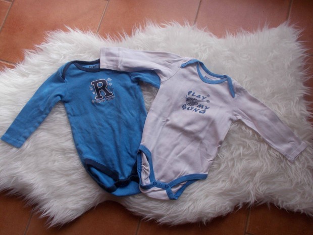 2 db rock baby body együtt! 74-80