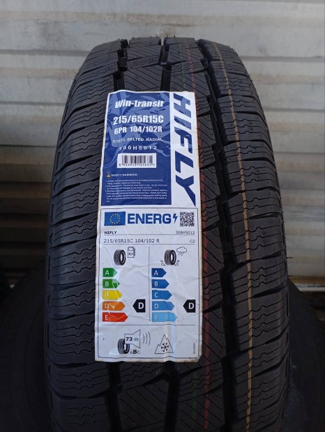2 db új Hifly Win Transit 215/65 R15C 104/102R téligumi