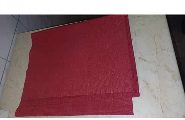 2 db j bord/arany textil asztali fut