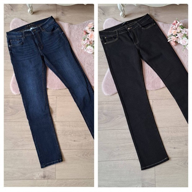 2 db jszer farmernadrg magas lnyoknak