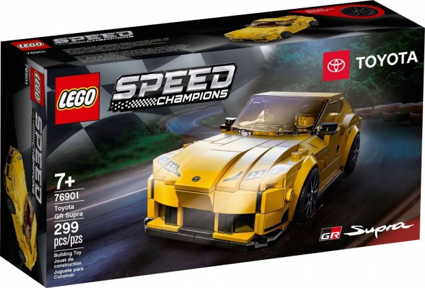 2 dblego Speed Champions 76901 Toyota GR Supra j, bontatlan Zsoltnak