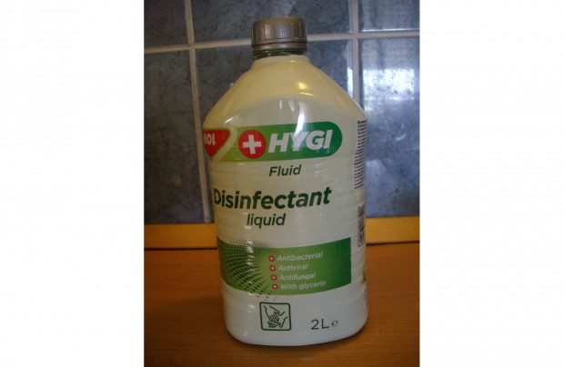 2 literes MOL Hygi fertőtlenítő, reális áron eladó