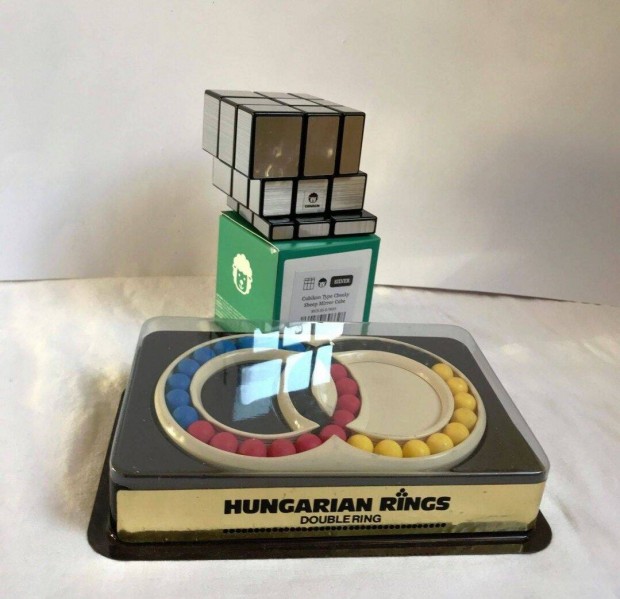 2 rubik logikai játék Mirror tükör kocka Varázs Gyűrű #11