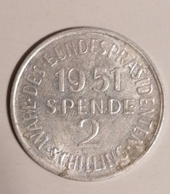 2 shilling Theodor Krner rme