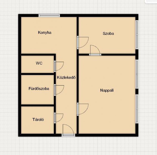 2 szobás panel új tulajdonost keres Kiskunfélegyházán