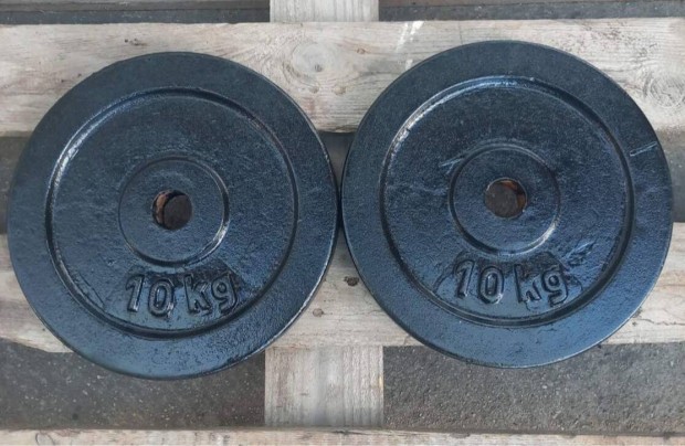 2 x 10 kg slytrcsa, slyz trcsa 31 mm-es furattal