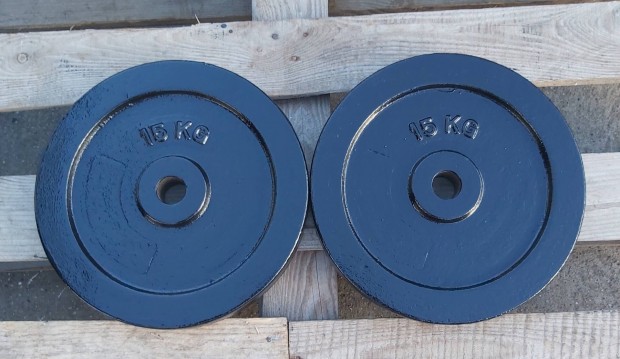 2 x 15 kg slyz trcsa, slytrcsa 31 mm-es furattal