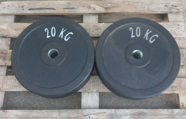 2 x 20 kg j Bumper 51 mm-es furattal