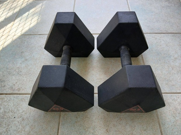 2 x 22,5 kg hexa hatszglet kzislyz egykezes slyz hex