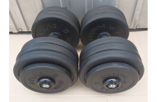 2 x 35 kg Atlas egykezes slyz